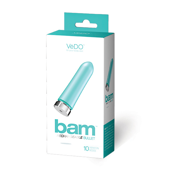 Bam Rechargeable Bullet Tease Me Turquoise