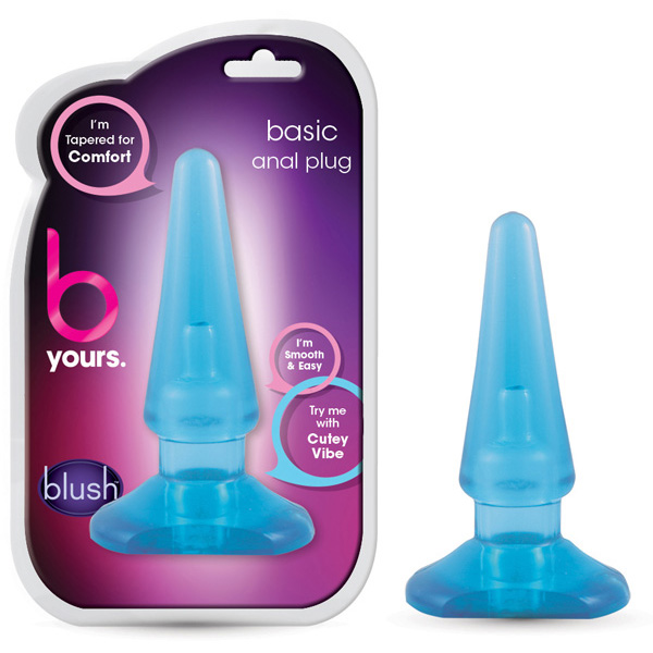 B Yours Basic Anal Plug Blue