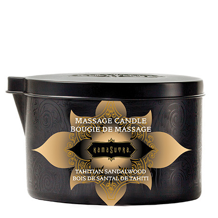 Massage Candle Tahitian Sandalwood 6 oz.