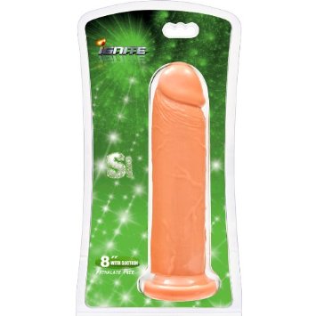 8" Cock W/ Suction -Black