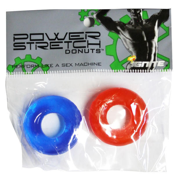 Power Stretch Donuts 2Pk Red/Blue