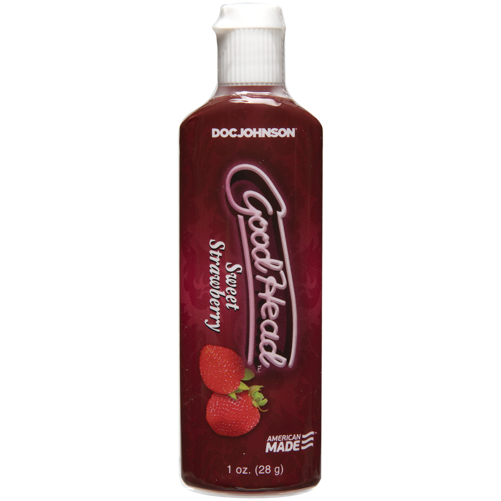 Goodhead Oral Delight Gel 1 oz. Bottle Sweet Strawberry