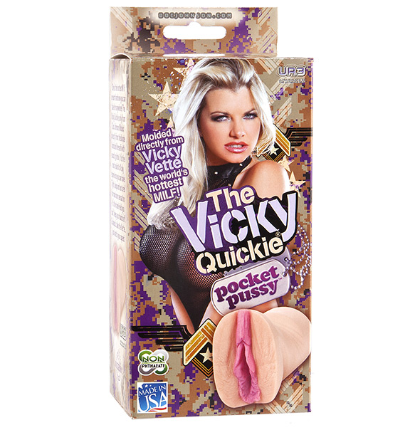 The Vicky Quickie - Ur3 Pocket Pussy White