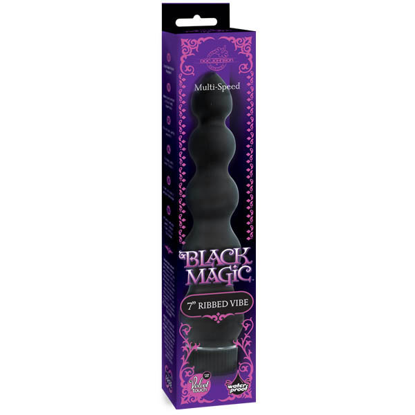 Black Magic - 7" Ribbed Vibe Black