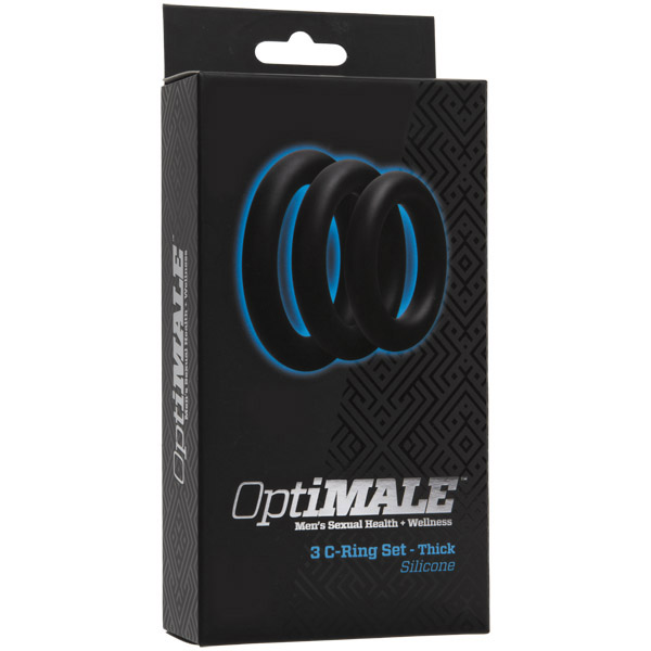 Optimale – 3 C-Ring Set – Thick Black