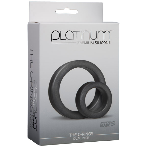 Platinum Premium Silicone - The C-Rings Charcoal