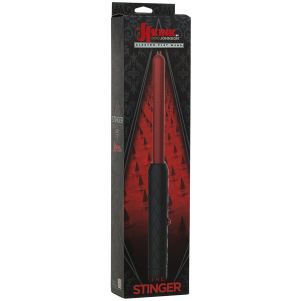 Kink The Stinger Electo-Play Wand Black & Red
