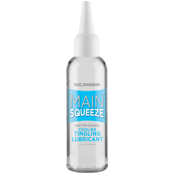 Main Squeeze Cooling Water-Based Lubricant 3.4 oz.