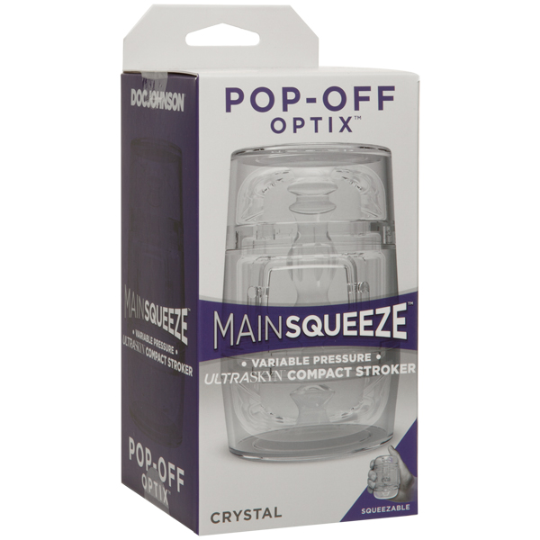 Main Squeeze Pop-Off Optix Crystal Clear