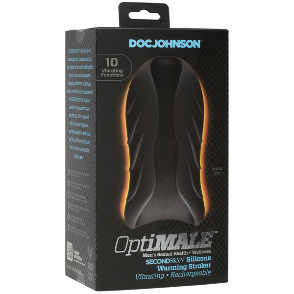 Optimale Silicone Warming Stroker Rechargeabl Vibrating