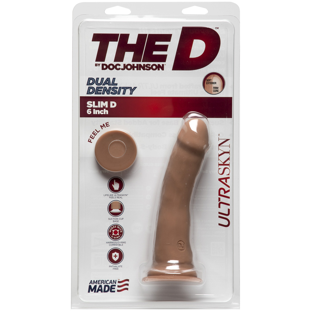 The D Slim D 6" Ultraskyn Caramel