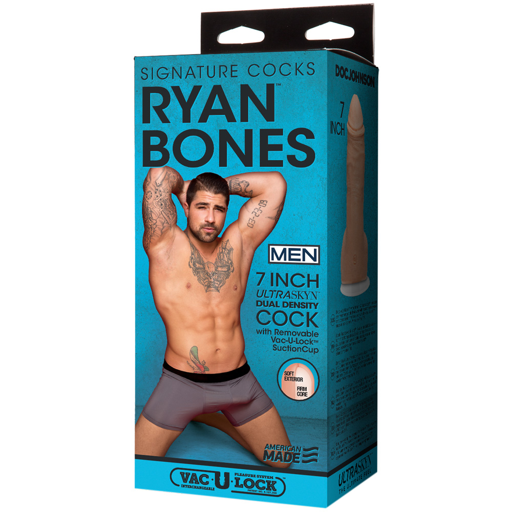Ryan Bones 7" Ultraskyn Cock With Removable Vac-U-Lock Suction Cup