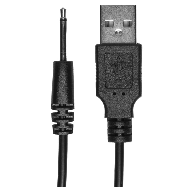 USB Pin Charger Cord Black