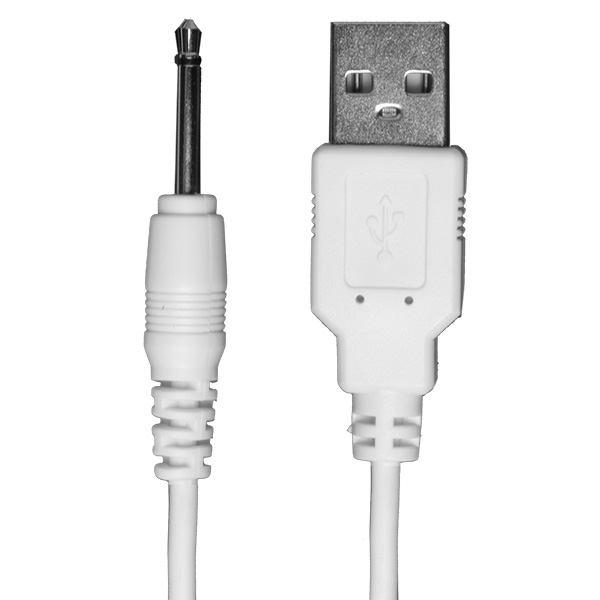 USB Pin Charger Cord (Ivibe Select Collection) White