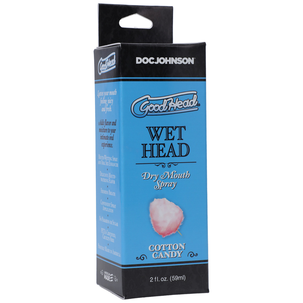 Goodhead Wet Head Dry Mouth Spray Cotton Candy 2 Oz.
