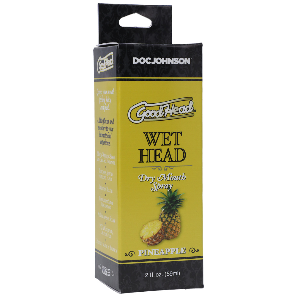Goodhead Wet Head Dry Mouth Spray Pineapple 2 Oz.