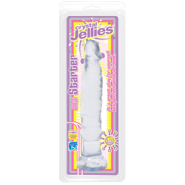Crystal Jellies - Anal Delight - 5" Clear
