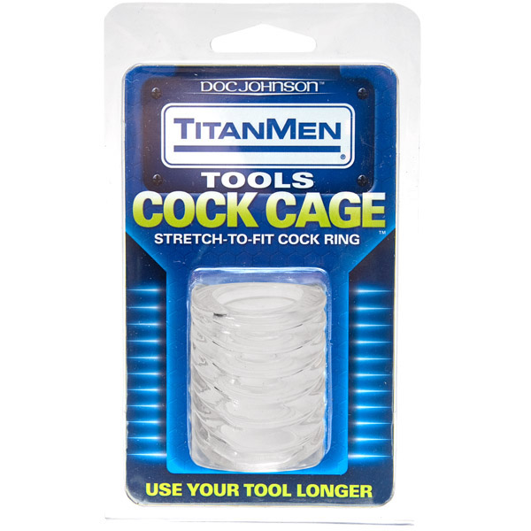 Titanmen - Cock Cage Clear