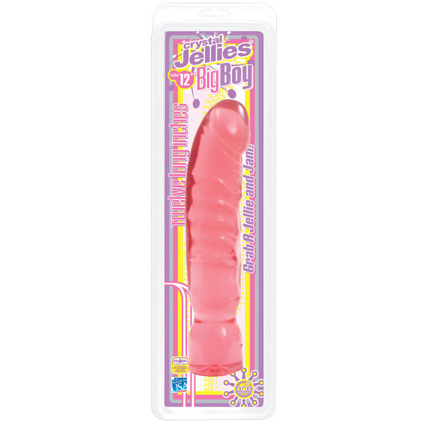 Crystal Jellies - 12" Big Boy Pink