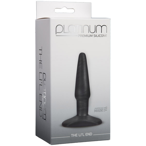Platinum Premium Silicone - The Li'L End Charcoal