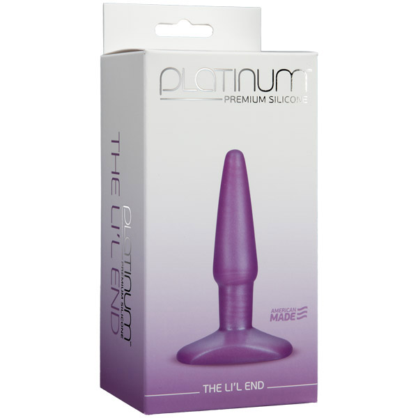 Platinum Premium Silicone - The Li'L End Purple