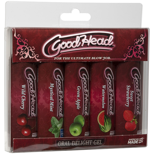 Goodhead - Oral Delight Gel - 5 Pack
