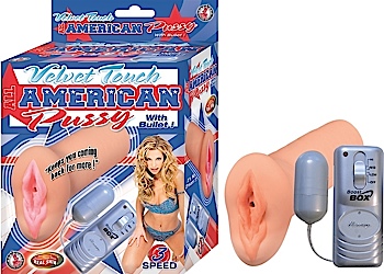 Velvet Touch All American Pussy With Bullet Flesh