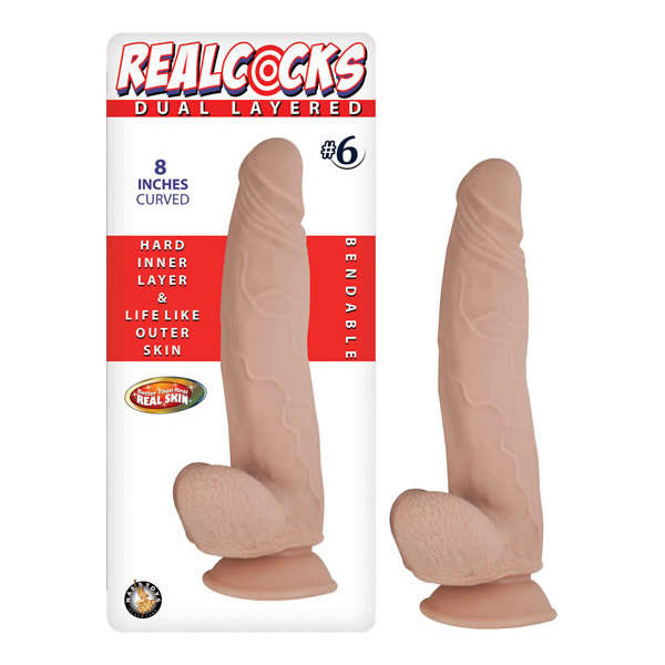 Realcocks Dual Layered #6 Flesh