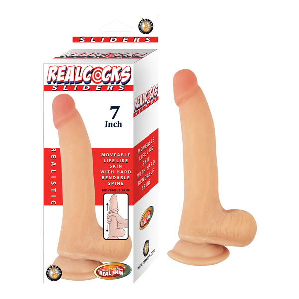 Realcocks Sliders 7" Flesh