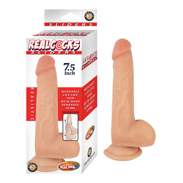 Realcocks Sliders 7.5" Flesh