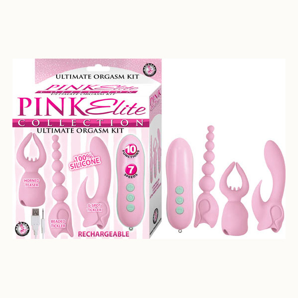 Pink Elite Collection Ultimate Orgasm Kit Pink