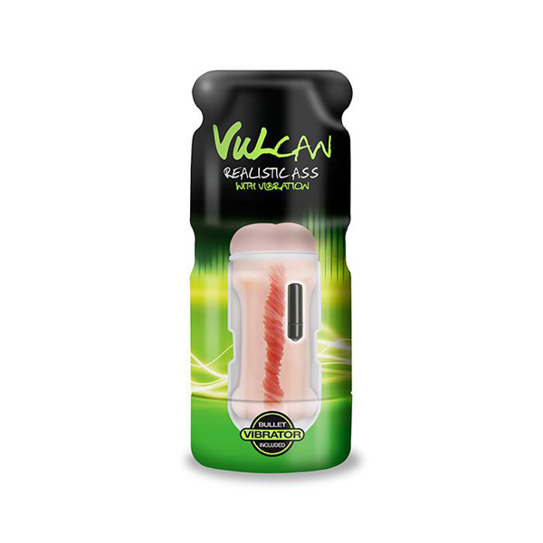 Cyberskin Vulcan Realistic Ass W/Vibration Cream Cyberskin Vulcan Realistic Ass W/Vibration Cream