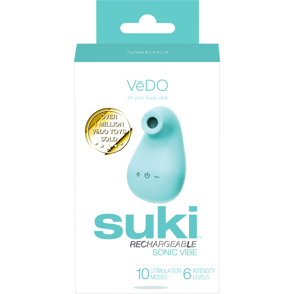 Suki Rechargeable Sonic Vibe Tease Me Turquoise
