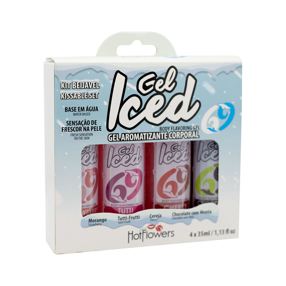 Body Flavouring Gel Iced Set