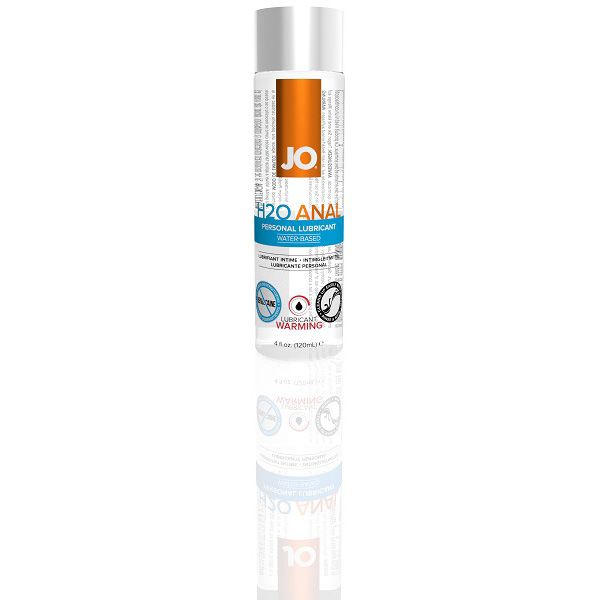 JO Anal H2O Lubricant Warming 4 oz.