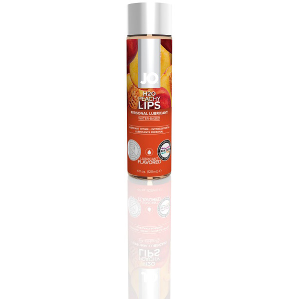 JO H2O Flavored Lubricant Peachy Lips 4 oz.