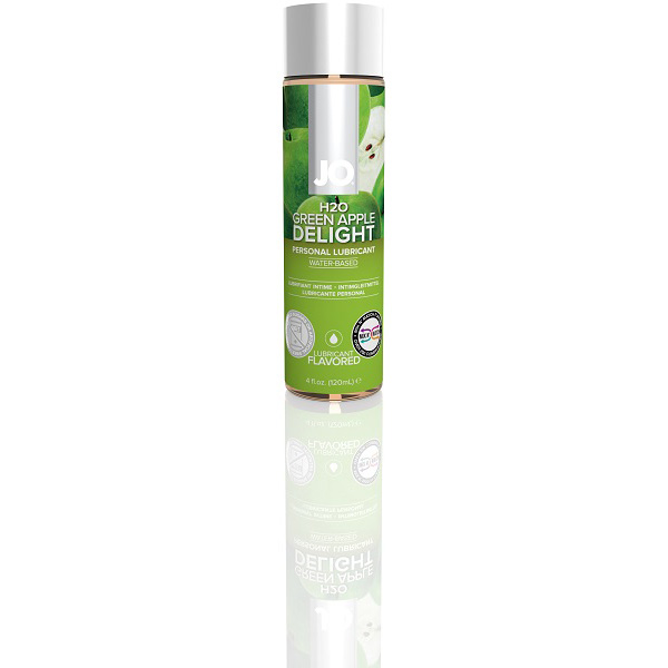 JO H2O Flavored Lubricant Green Apple 4 oz.