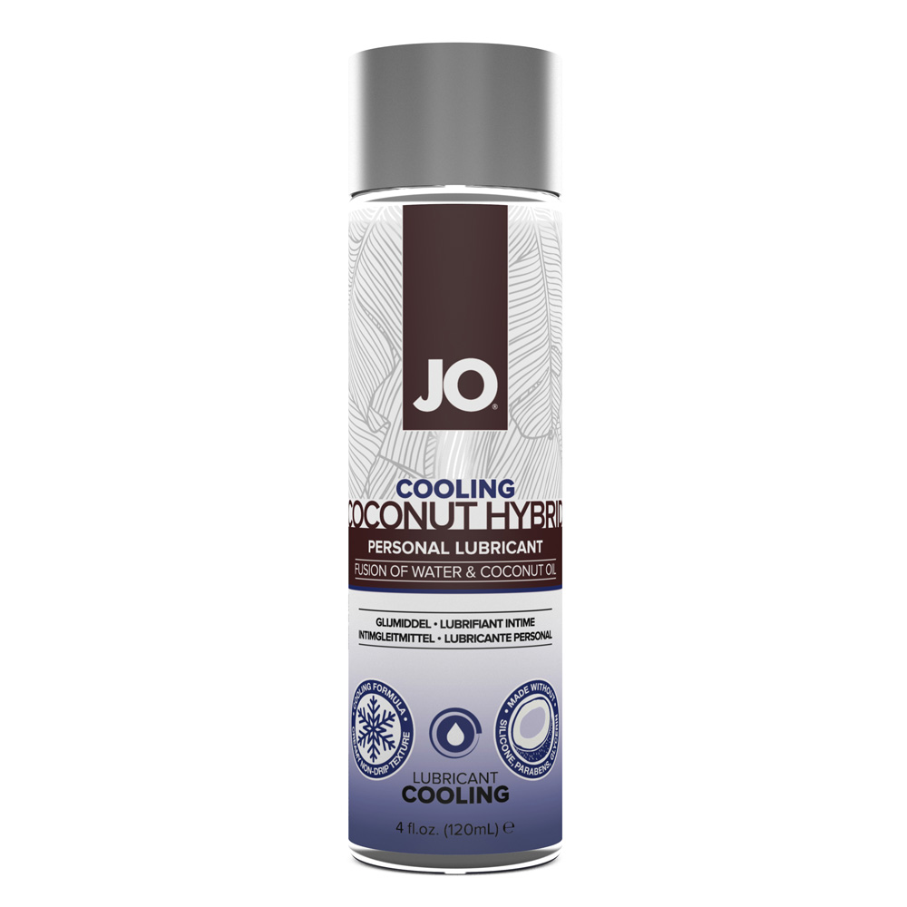 Jo Silicone Free Hybrid Lubricant With Coconut - Cooling 4 oz.
