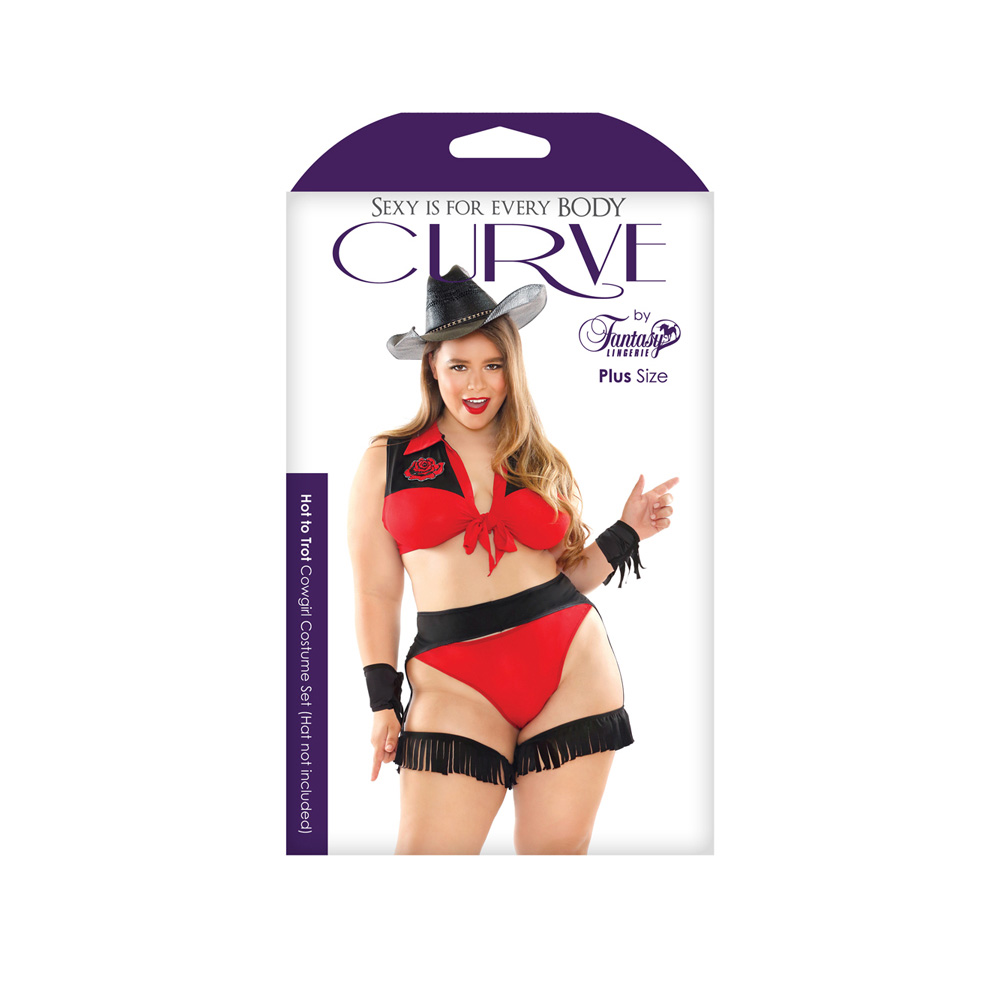 Hot to Trot Cowgirl Set - 1X/2X Boxed
