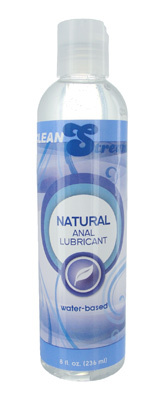 Clean Stream Water-based Anal Lube 8oz.