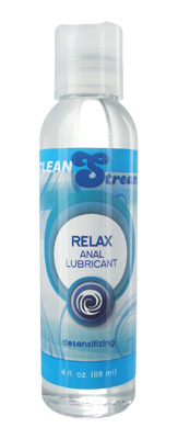 Clean Stream Relax Desensitizing Anal Lube 4 oz.