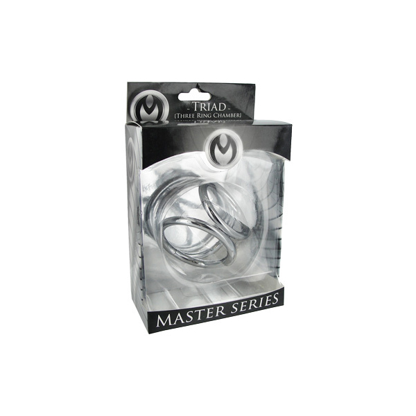 Master Series Triad Chamber Cock And Ball Cage Medium