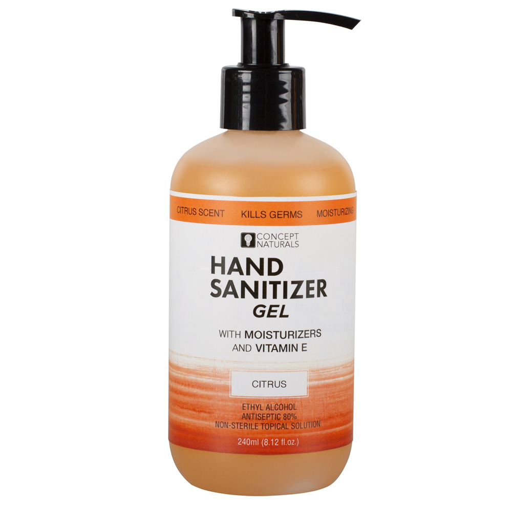 Concept Naturals Hand Sanitizer Citrus 8.12 oz.