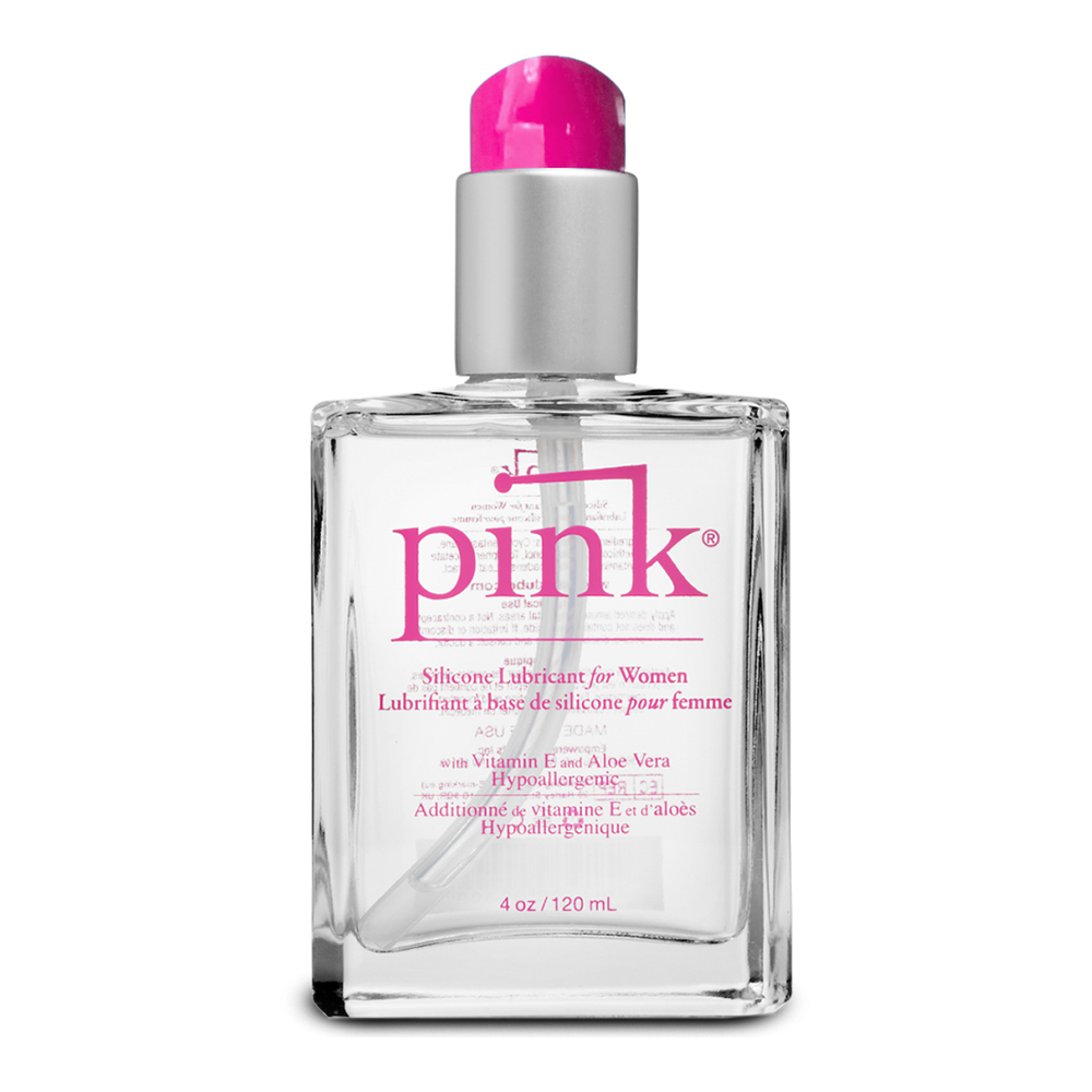 Pink Silicone Lubricant 4 oz. Boxed