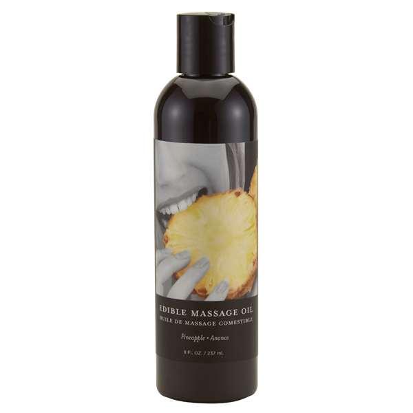 Edible Massage Oil Pineapple 8 oz.
