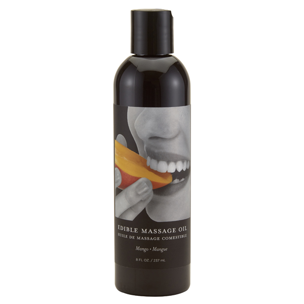 Edible Massage Oil Mango 8 oz.