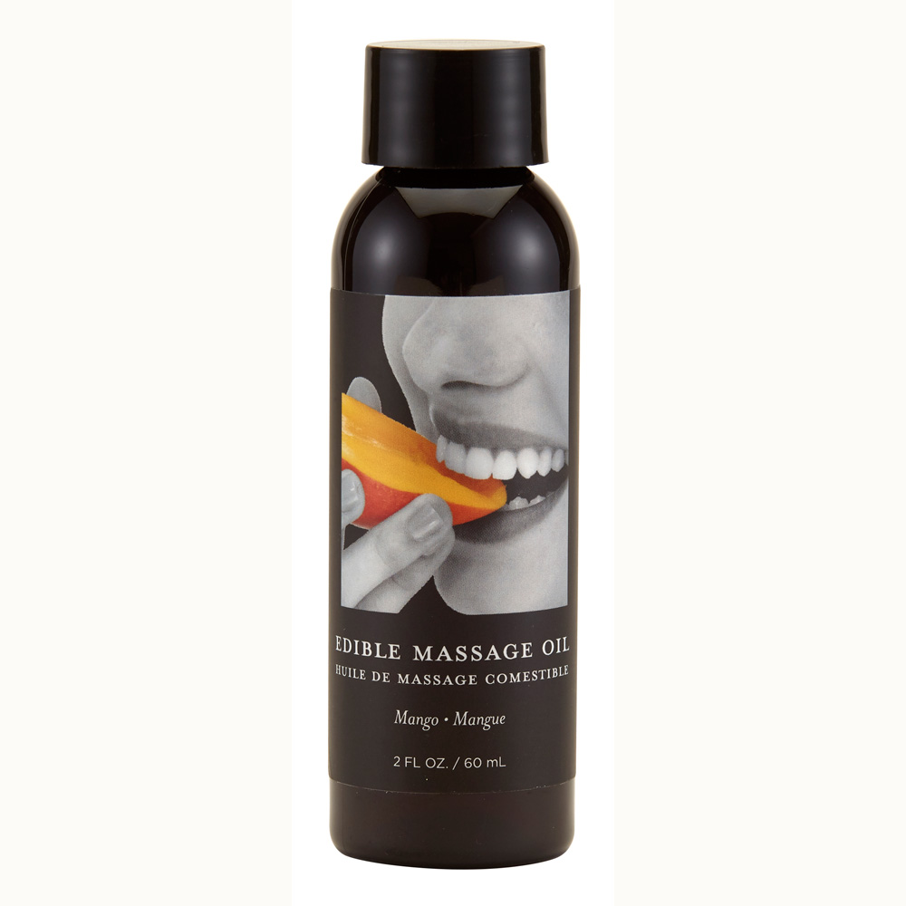 Edible Massage Oil Mango 2 Oz.
