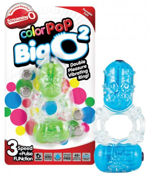 Color Pop BigO Vibrating Rings (2pc.