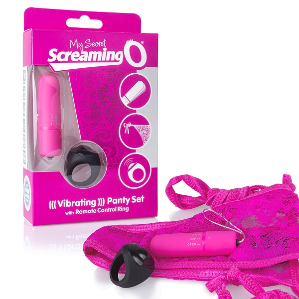 My Secret Screaming O Remote Control Panty Vibe Pink 1Ct