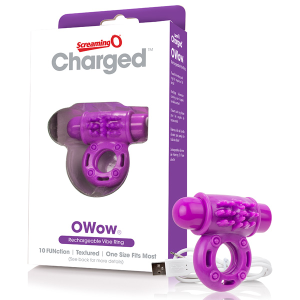 Charged O Wow Vooom Mini Vibe Purple 1Ct